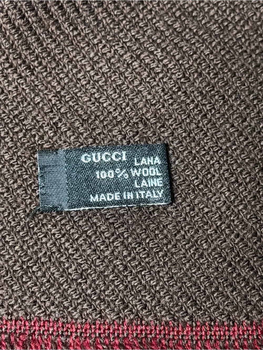Gucci wool scarf